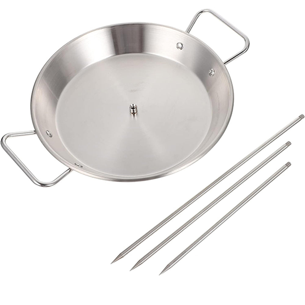 PureQ "Shawarma" Vertical Kebab Skewer & Pan Set